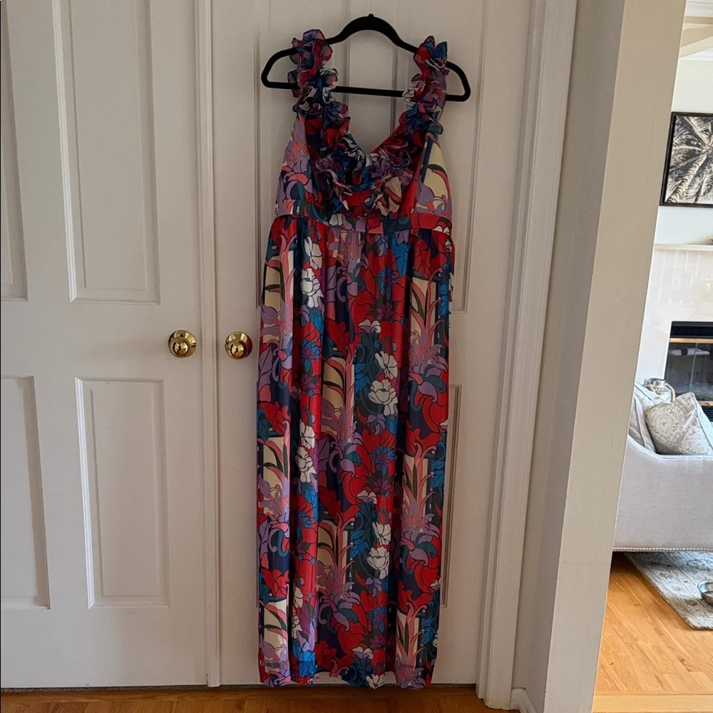 Tuckernuck Climbing Cosmos Priscilla Maxi Dress - Picture 4 of 8